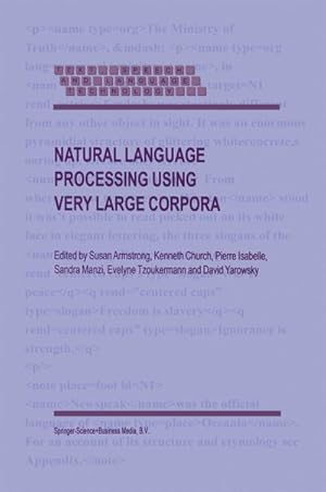 Seller image for Natural Language Processing Using Very Large Corpora for sale by BuchWeltWeit Ludwig Meier e.K.