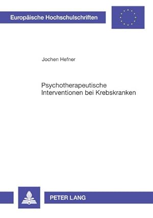 Immagine del venditore per Psychotherapeutische Interventionen bei Krebskranken venduto da BuchWeltWeit Ludwig Meier e.K.