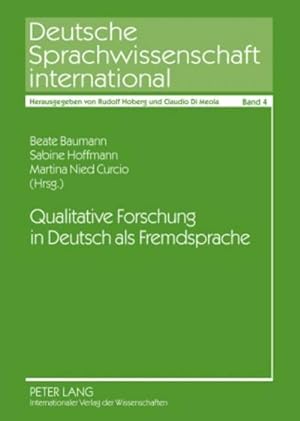Seller image for Qualitative Forschung in Deutsch als Fremdsprache for sale by BuchWeltWeit Ludwig Meier e.K.