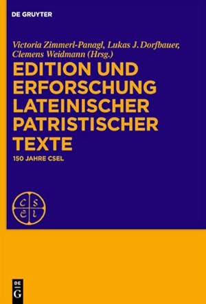 Immagine del venditore per Edition und Erforschung lateinischer patristischer Texte venduto da BuchWeltWeit Ludwig Meier e.K.