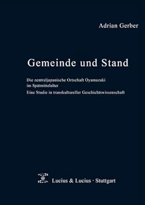 Imagen del vendedor de Gemeinde und Stand a la venta por BuchWeltWeit Ludwig Meier e.K.