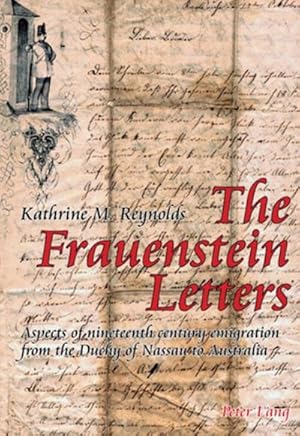 Image du vendeur pour The Frauenstein Letters mis en vente par BuchWeltWeit Ludwig Meier e.K.