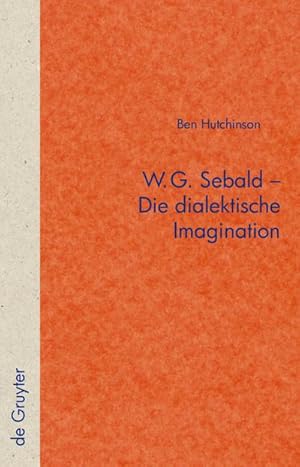 Immagine del venditore per W.G. Sebald  Die dialektische Imagination venduto da BuchWeltWeit Ludwig Meier e.K.