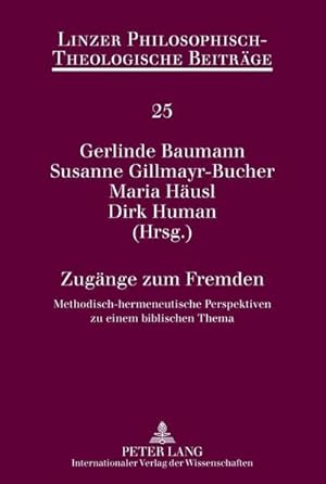 Bild des Verkufers fr Zugnge zum Fremden zum Verkauf von BuchWeltWeit Ludwig Meier e.K.