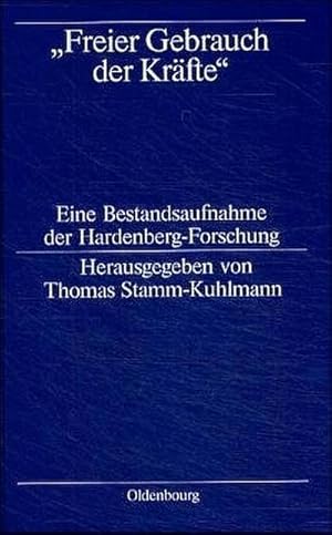 Bild des Verkufers fr Freier Gebrauch der Krfte zum Verkauf von BuchWeltWeit Ludwig Meier e.K.