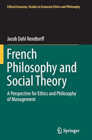 Immagine del venditore per French Philosophy and Social Theory venduto da BuchWeltWeit Ludwig Meier e.K.