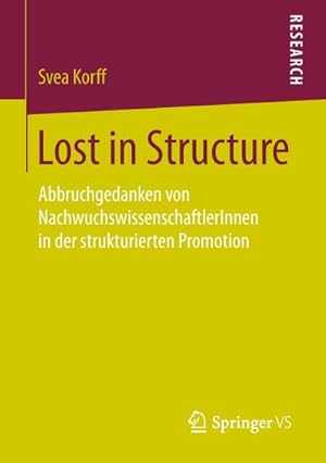 Imagen del vendedor de Lost in Structure a la venta por BuchWeltWeit Ludwig Meier e.K.