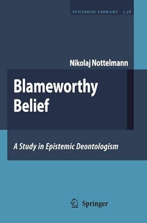 Seller image for Blameworthy Belief for sale by BuchWeltWeit Ludwig Meier e.K.