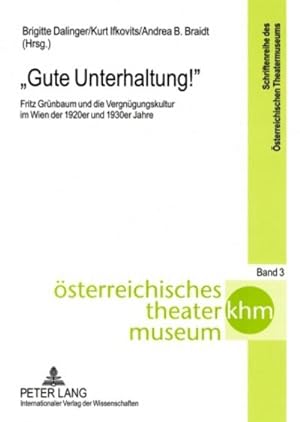 Seller image for Gute Unterhaltung! for sale by BuchWeltWeit Ludwig Meier e.K.