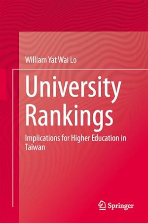 Image du vendeur pour University Rankings mis en vente par BuchWeltWeit Ludwig Meier e.K.