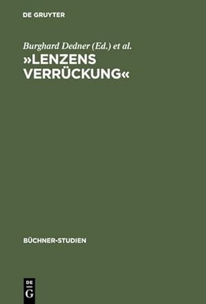 Bild des Verkufers fr Lenzens Verrckung zum Verkauf von BuchWeltWeit Ludwig Meier e.K.