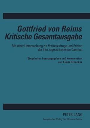 Immagine del venditore per Kritische Gesamtausgabe venduto da BuchWeltWeit Ludwig Meier e.K.