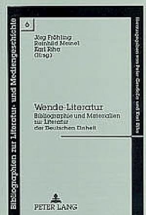 Imagen del vendedor de Wende-Literatur a la venta por BuchWeltWeit Ludwig Meier e.K.