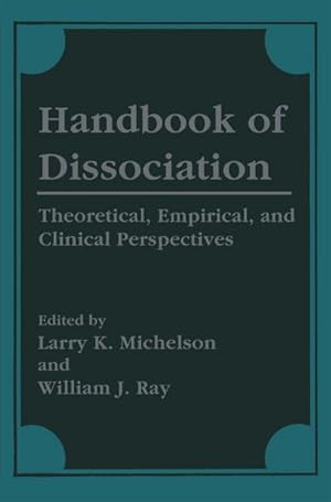 Seller image for Handbook of Dissociation for sale by BuchWeltWeit Ludwig Meier e.K.