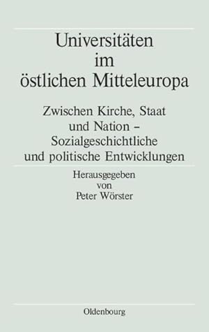 Seller image for Universitten im stlichen Mitteleuropa for sale by BuchWeltWeit Ludwig Meier e.K.