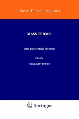 Immagine del venditore per Mass Terms: Some Philosophical Problems venduto da BuchWeltWeit Ludwig Meier e.K.