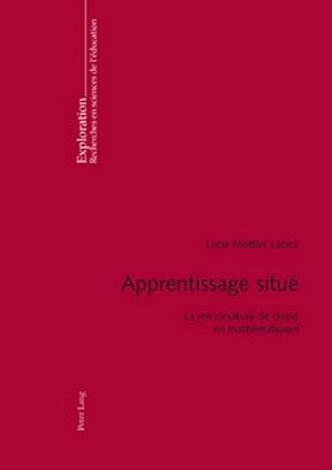 Seller image for Apprentissage situ for sale by BuchWeltWeit Ludwig Meier e.K.