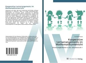 Seller image for Kooperative Lernarrangements im Mathematikunterricht for sale by BuchWeltWeit Ludwig Meier e.K.