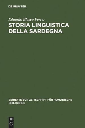 Bild des Verkufers fr Storia linguistica della Sardegna zum Verkauf von BuchWeltWeit Ludwig Meier e.K.