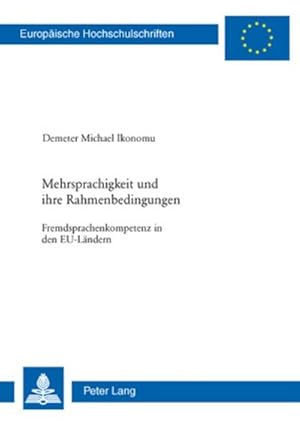 Imagen del vendedor de Mehrsprachigkeit und ihre Rahmenbedingungen a la venta por BuchWeltWeit Ludwig Meier e.K.