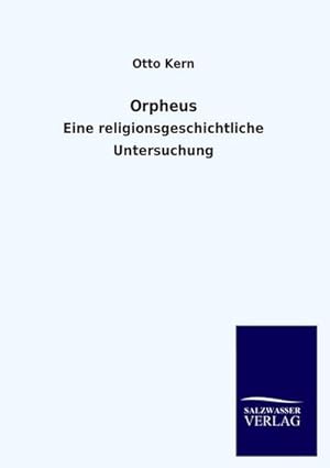 Seller image for Orpheus for sale by BuchWeltWeit Ludwig Meier e.K.