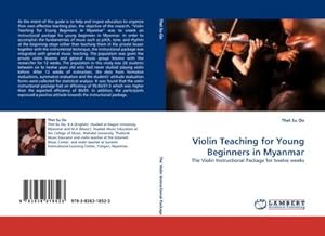 Seller image for Violin Teaching for Young Beginners in Myanmar for sale by BuchWeltWeit Ludwig Meier e.K.