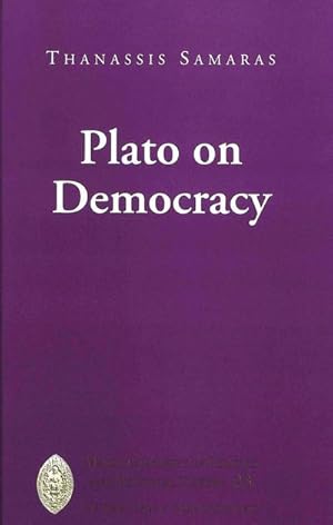 Bild des Verkufers fr Plato on Democracy zum Verkauf von BuchWeltWeit Ludwig Meier e.K.