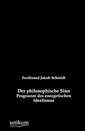 Seller image for Der philosophische Sinn for sale by BuchWeltWeit Ludwig Meier e.K.