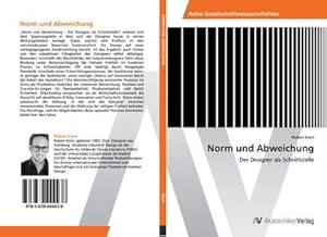 Imagen del vendedor de Norm und Abweichung a la venta por BuchWeltWeit Ludwig Meier e.K.