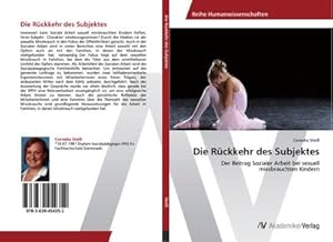 Seller image for Die Rckkehr des Subjektes for sale by BuchWeltWeit Ludwig Meier e.K.