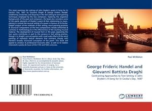 Bild des Verkufers fr George Frideric Handel and Giovanni Battista Draghi zum Verkauf von BuchWeltWeit Ludwig Meier e.K.