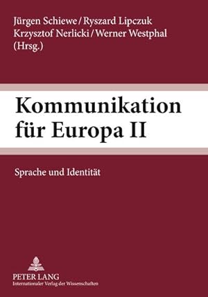 Immagine del venditore per Kommunikation fr Europa II venduto da BuchWeltWeit Ludwig Meier e.K.