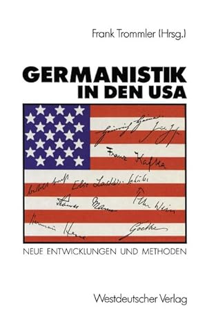 Seller image for Germanistik in den USA for sale by BuchWeltWeit Ludwig Meier e.K.