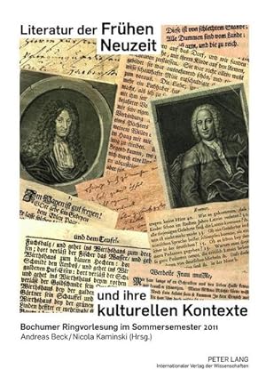 Immagine del venditore per Literatur der Frhen Neuzeit und ihre kulturellen Kontexte venduto da BuchWeltWeit Ludwig Meier e.K.