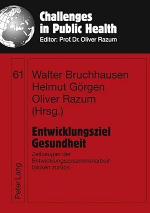 Bild des Verkufers fr Entwicklungsziel Gesundheit zum Verkauf von BuchWeltWeit Ludwig Meier e.K.
