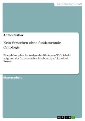Seller image for Kein Verstehen ohne fundamentale Ontologie for sale by BuchWeltWeit Ludwig Meier e.K.