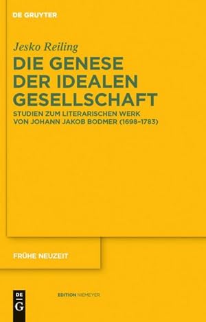 Imagen del vendedor de Die Genese der idealen Gesellschaft a la venta por BuchWeltWeit Ludwig Meier e.K.