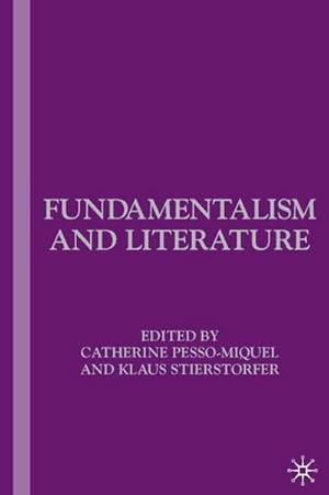 Seller image for Fundamentalism and Literature for sale by BuchWeltWeit Ludwig Meier e.K.