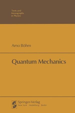 Bild des Verkufers fr Quantum Mechanics zum Verkauf von BuchWeltWeit Ludwig Meier e.K.