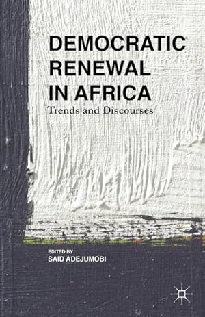 Bild des Verkufers fr Democratic Renewal in Africa zum Verkauf von BuchWeltWeit Ludwig Meier e.K.