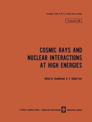 Immagine del venditore per Cosmic Rays and Nuclear Interactions at High Energies venduto da BuchWeltWeit Ludwig Meier e.K.