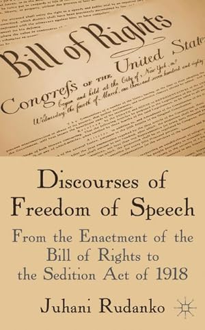 Seller image for Discourses of Freedom of Speech for sale by BuchWeltWeit Ludwig Meier e.K.