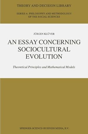 Image du vendeur pour An Essay Concerning Sociocultural Evolution mis en vente par BuchWeltWeit Ludwig Meier e.K.