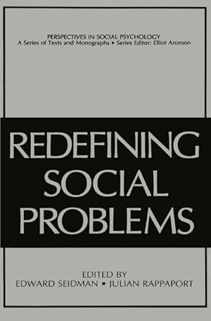 Seller image for Redefining Social Problems for sale by BuchWeltWeit Ludwig Meier e.K.