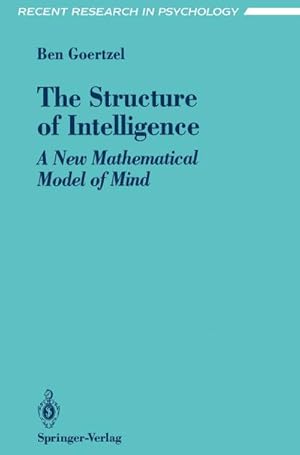 Imagen del vendedor de The Structure of Intelligence a la venta por BuchWeltWeit Ludwig Meier e.K.