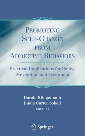 Bild des Verkufers fr Promoting Self-Change From Addictive Behaviors zum Verkauf von BuchWeltWeit Ludwig Meier e.K.