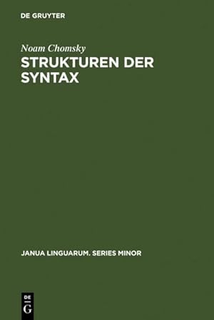 Imagen del vendedor de Strukturen der Syntax a la venta por BuchWeltWeit Ludwig Meier e.K.