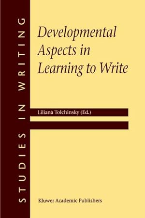Immagine del venditore per Developmental Aspects in Learning to Write venduto da BuchWeltWeit Ludwig Meier e.K.