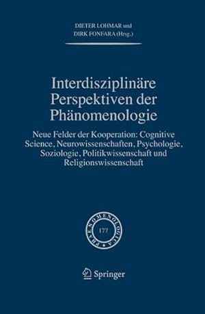 Seller image for Interdisziplinre Perspektiven der Phnomenologie for sale by BuchWeltWeit Ludwig Meier e.K.