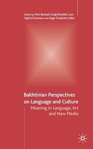 Seller image for Bakhtinian Perspectives on Language and Culture for sale by BuchWeltWeit Ludwig Meier e.K.